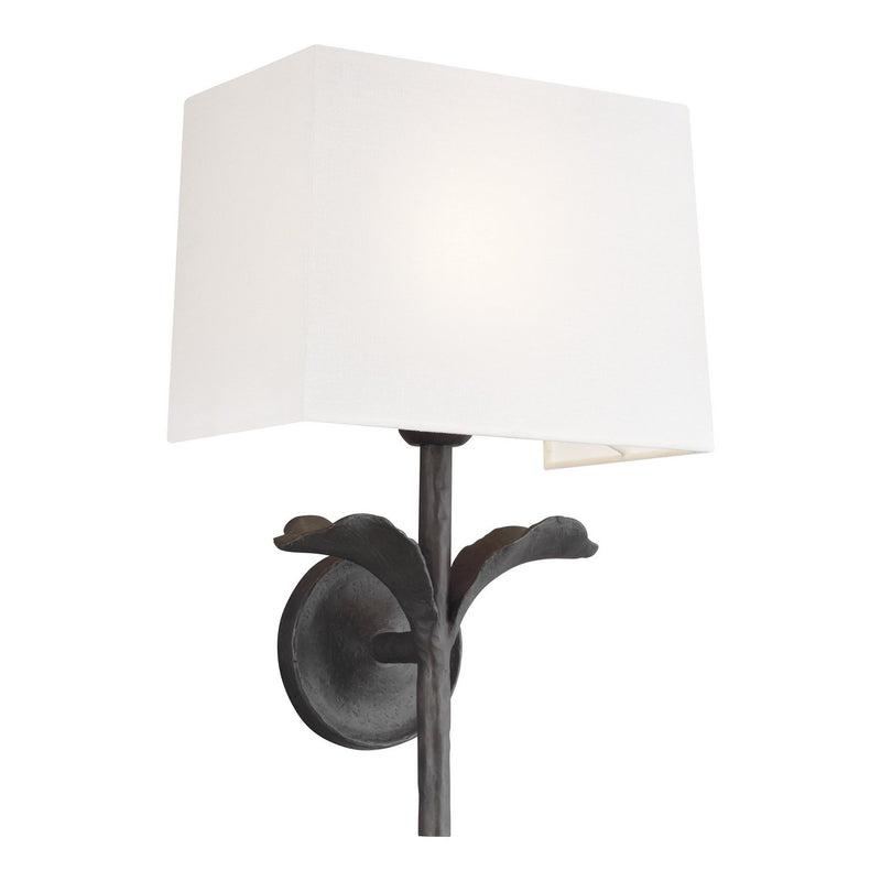 Georgia Wall Sconce in Aged Iron