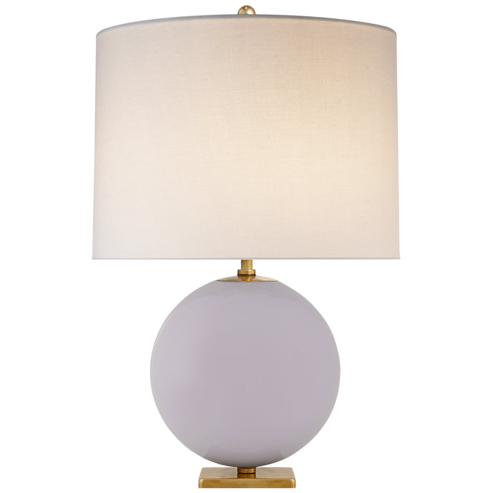 Elsie One Light Table Lamp in Lilac