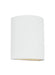 Paintable Ceramic Sconces One Light Outdoor Wall Lantern in Unfinished Ceramic