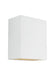 Paintable Ceramic Sconces One Light Outdoor Wall Lantern in Unfinished Ceramic