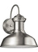 Fredricksburg One Light Outdoor Wall Lantern in Satin Aluminum