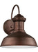 Fredricksburg One Light Outdoor Wall Lantern in Weathered Copper