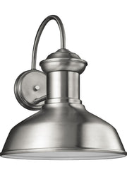 Fredricksburg Large Outdoor Wall Lantern in Satin Aluminum