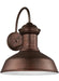 Fredricksburg One Light Outdoor Wall Lantern in Weathered Copper
