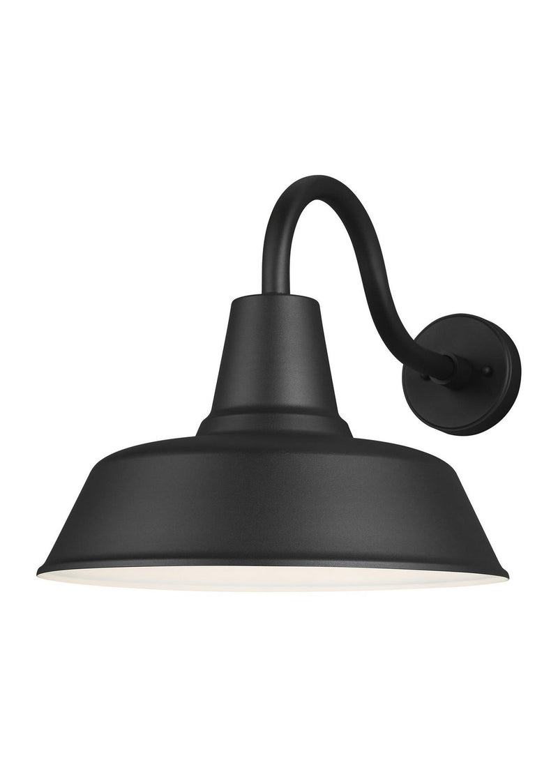 Barn Light Extra Large Outdoor Wall Sconce in Black