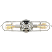 Urban Renewal Two Light Wall Bracket in Polished Nickel