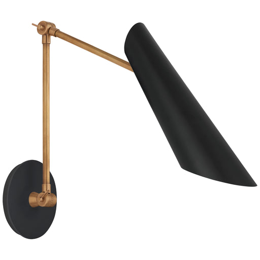 Franca LED Wall Sconce in Hand-Rubbed Antique Brass