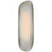 Samos LED Wall Sconce in Burnished Silver Leaf