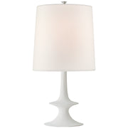 Lakmos One Light Table Lamp in Plaster White