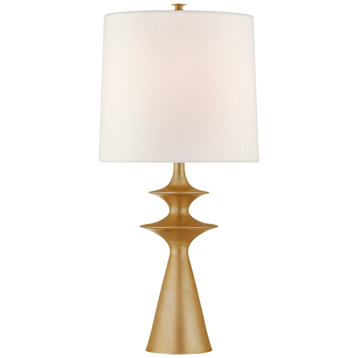 Lakmos One Light Table Lamp in Gild