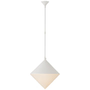 Sarnen Large Pendant in Matte White