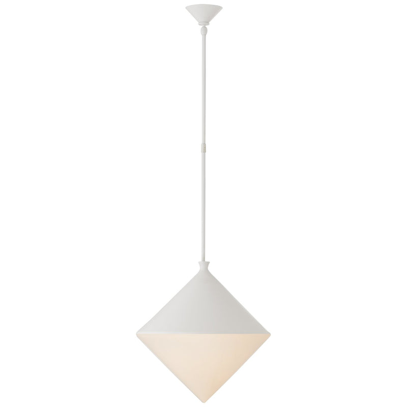 Sarnen Large Pendant in Matte White