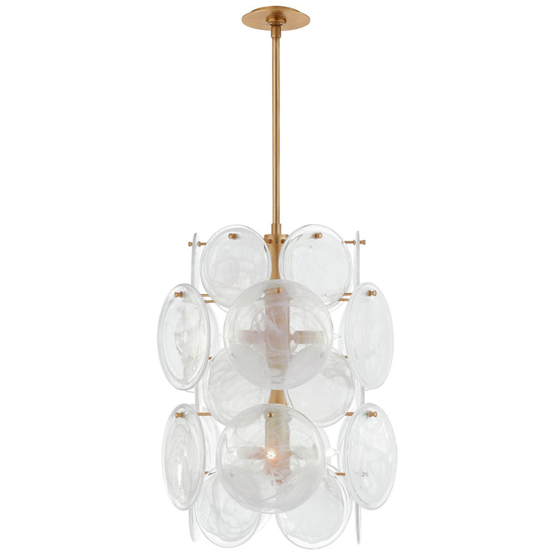 Loire Medium Barrel 20" 6-Light Pendant in Gild