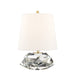 Henley 1-Light Small Table Lamp in Aged Brass - Lamps Expo