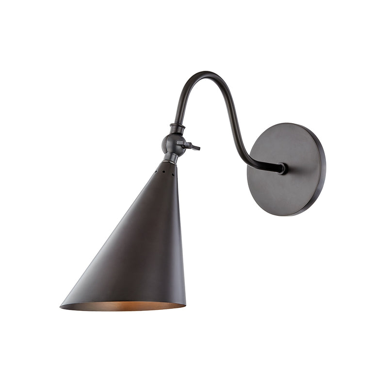 Lupe 1 Light Wall Sconce in Old Bronze