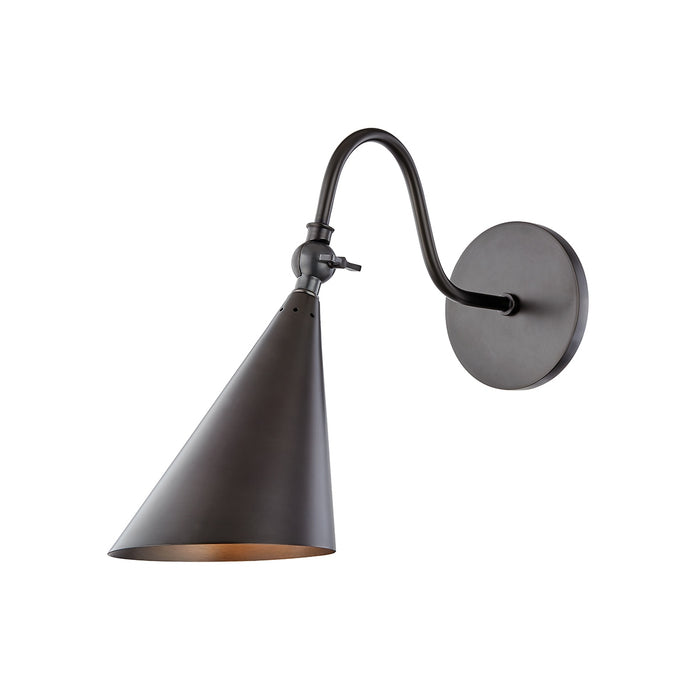 Lupe 1 Light Wall Sconce in Old Bronze