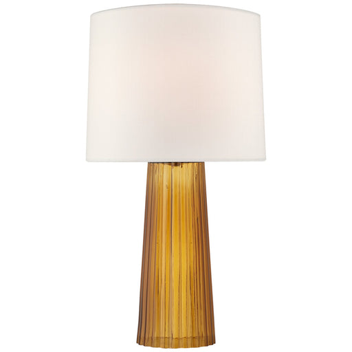 Danube Medium Table Lamp in Amber