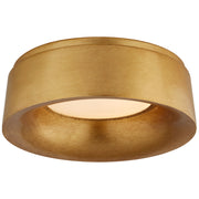Halo LED Flush Mount in Gild
