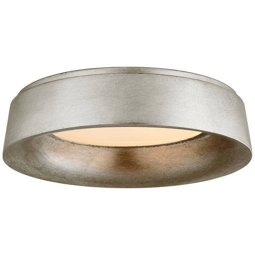 Halo Large Flush Mount in Burnished Silver Leaf