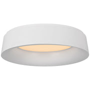 Halo Large Flush Mount in Matte White