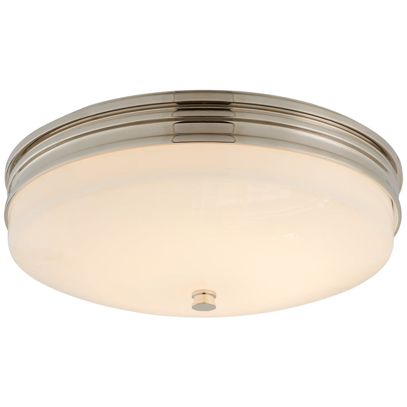 Launceton Small Flush Mount in Polished Nickel