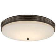 Launceton Medium Flush Mount in Bronze