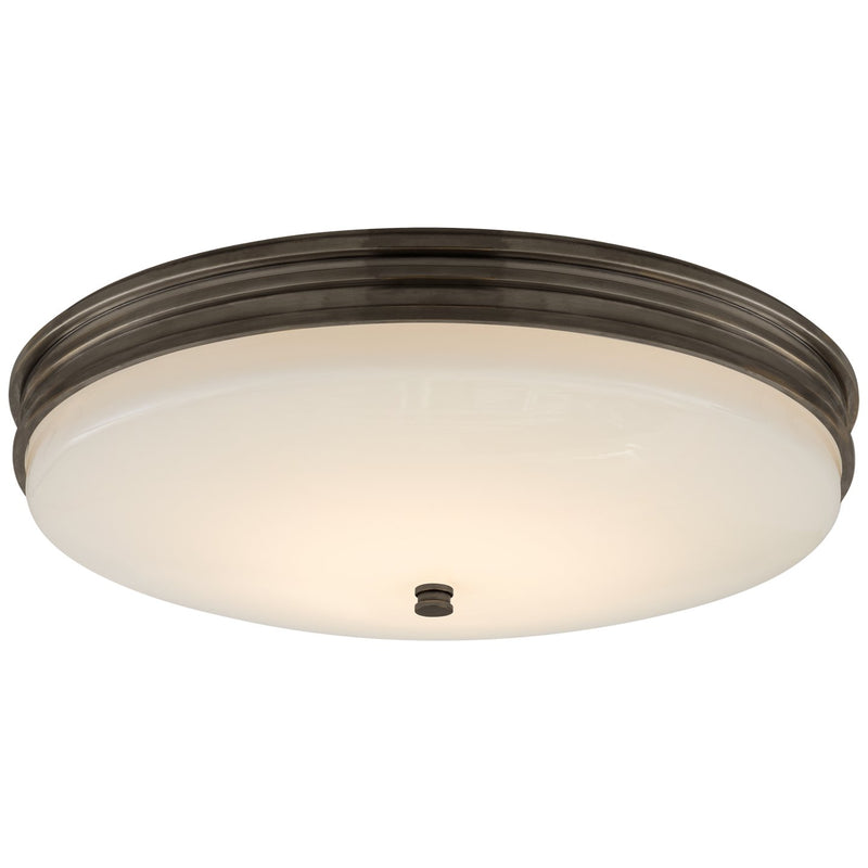 Launceton Medium Flush Mount in Bronze