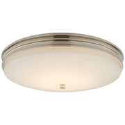 Launceton Medium Flush Mount in Polished Nickel