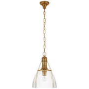 Prestwick 14" Pendant in Antique-Burnished Brass