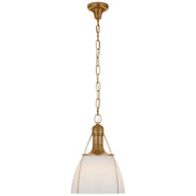 Prestwick 14" Pendant in Antique-Burnished Brass