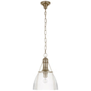 Prestwick 14" Pendant in Antique Nickel