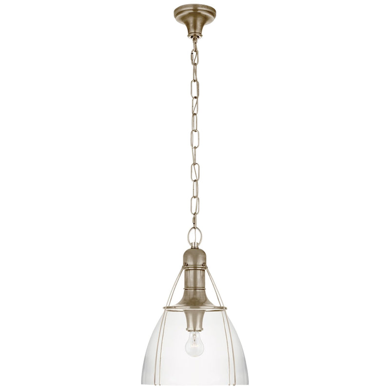 Prestwick 14" Pendant in Antique Nickel