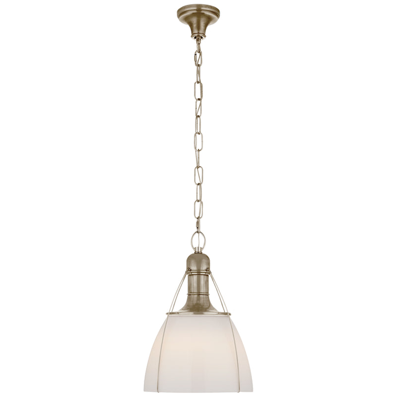 Prestwick One Light Pendant in Antique Nickel
