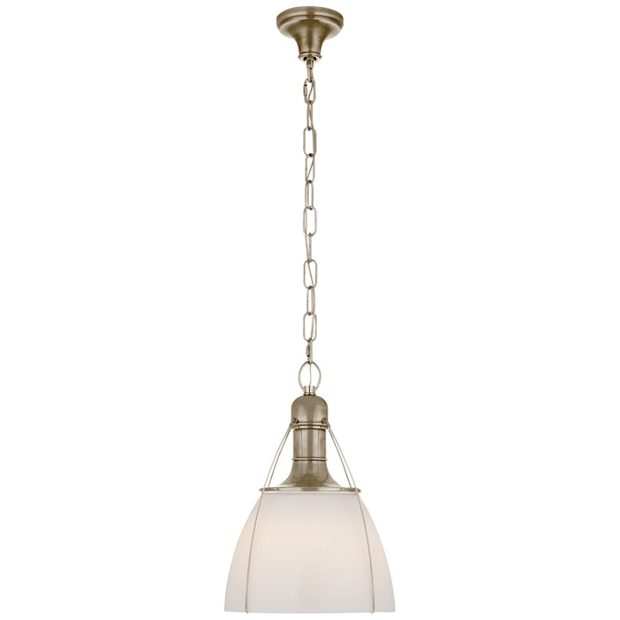 Prestwick One Light Pendant in Antique Nickel