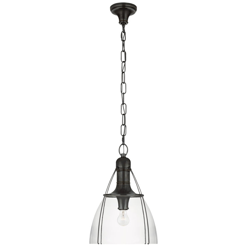 Prestwick 14" Pendant in Bronze
