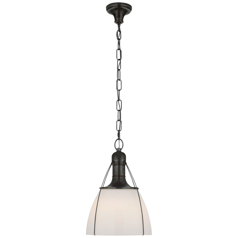 Prestwick 14" Pendant in Bronze