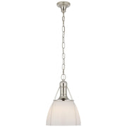 Prestwick 14" Pendant in Polished Nickel