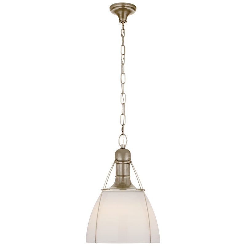 Prestwick One Light Pendant in Antique Nickel