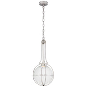 Gracie LED Pendant in Polished Nickel