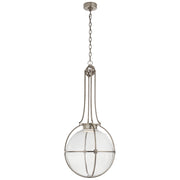 Gracie LED Pendant in Antique Nickel