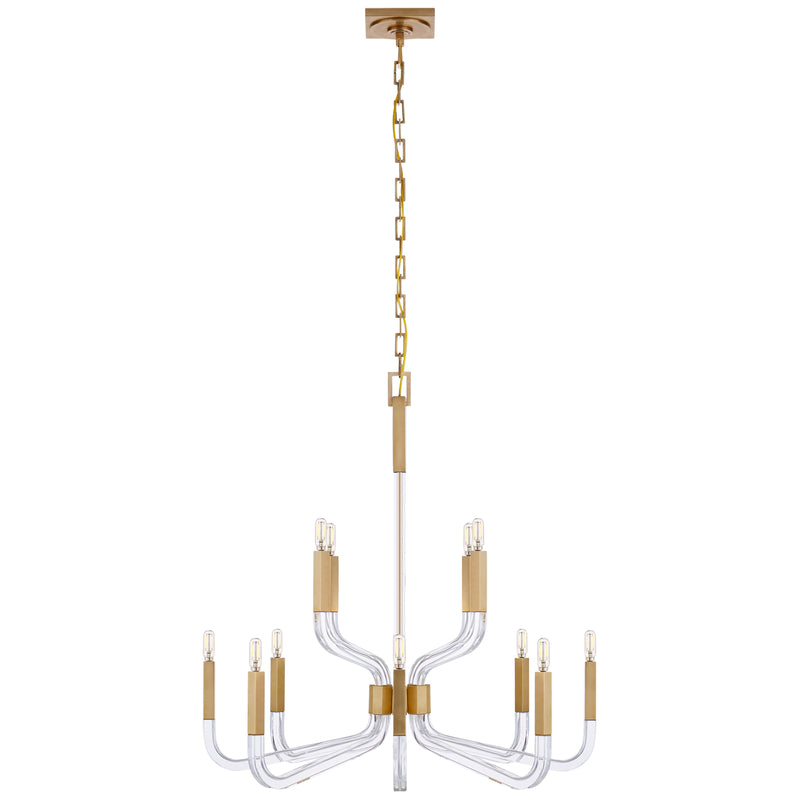 Reagan 32" 12-Light Chandelier - Lamps Expo