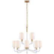 Reagan 32" 12-Light Chandelier - Lamps Expo