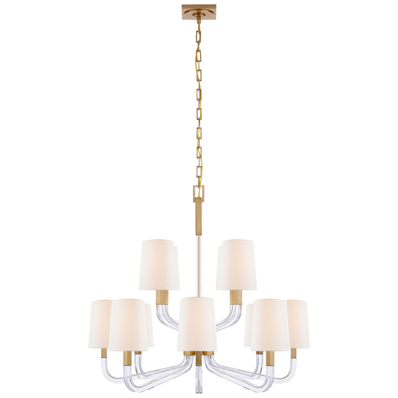 Reagan 32" 12-Light Chandelier - Lamps Expo