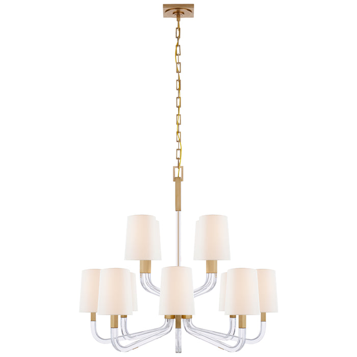 Reagan 32" 12-Light Chandelier - Lamps Expo