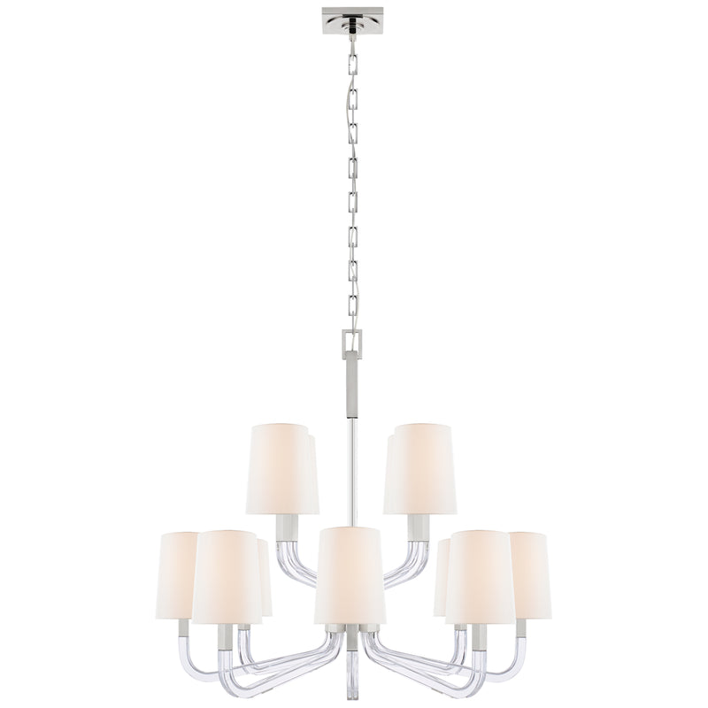 Reagan 32" 12-Light Chandelier - Lamps Expo