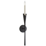 Aiden Tail Wall Sconce in Aged Iron