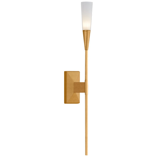 Stellar Single Tail Wall Sconce in Gild