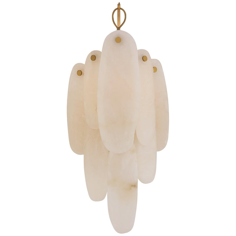 Cora Medium Waterfall Wall Sconce in Antique-Burnished Brass