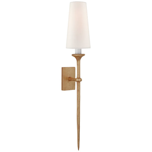 Iberia Single Wall Sconce in Antique Gold Leaf