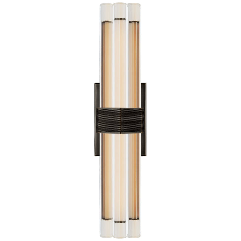 Fascio 18" Crystal Wall Sconce in Bronze